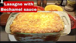 Lasagne Recipe with Bechamel sauce [upl. by Kaasi]