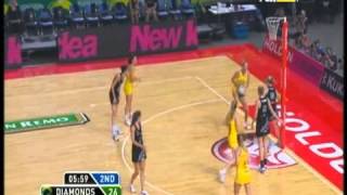 Netball Diamonds v Silver Ferns Quad Series 2012 Game 5 [upl. by Oriole347]