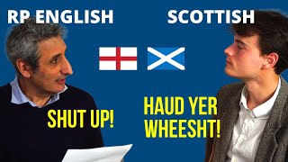 A SCOTSMAN Explains The SCOTTISH Accents to a LONDONER [upl. by Einnus]