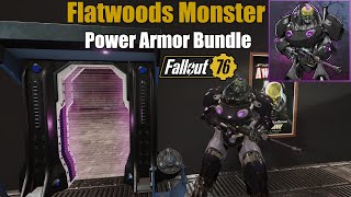 Flatwoods Monster Power Armor Bundle  Fallout 76 Showcase [upl. by Initirb]