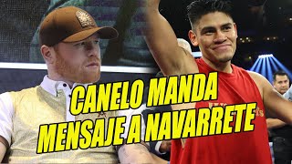 Canelo CONFÍA PLENAMENTE que quotVaqueroquot Navarrete se CONVIERTA EN TETRACAMPEÓN [upl. by Neiman]