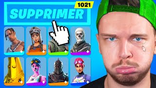 Fortnite a SUPPRIMÉ mes Skins… [upl. by Gauthier]