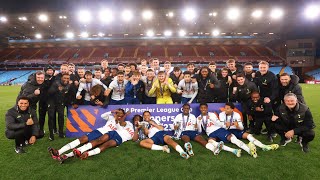 THE SPURS U18s LIFT THE TROPHY Aston Villa 13 Tottenham Premier League Cup Final 2023 [upl. by Nohj711]