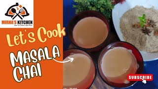 Masala Chai Recipe By Mirhas Kitchen [upl. by Franklyn]