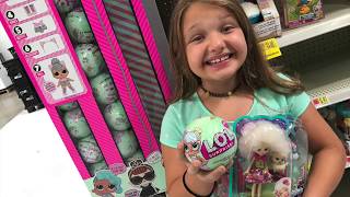 Toy Shopping at Walmart For LOL Dolls Enchantimals dolls Baby Alive [upl. by Cleland]