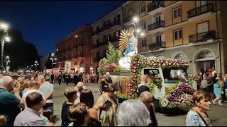 Avellino la processione dellAssunta in Corso Vittorio Emanuele [upl. by Alael515]