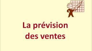 Prévision des ventes [upl. by Tima543]