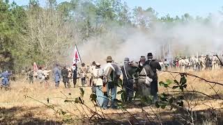 45th Reenactment of 158th Anniversary of the Battle of Olustee Florida 2022 CivilWarReenactment [upl. by Michaela767]