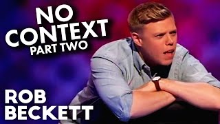 Out of Context Rob Beckett Part 2  Mock the Week  Series 14 [upl. by Aikar]