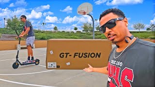 Super Cheap Electric Scooter Gotrax Fusion unboxing [upl. by Juno]