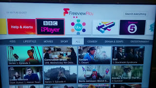 Hisense 65N6800 4K HDR TV  Freeview Play Overview [upl. by Ellenej]