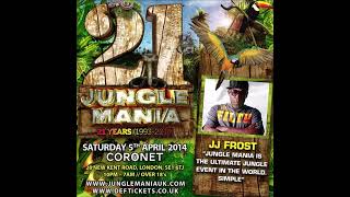 Brockie B2B JJ Frost  Det amp Skibadee  21 Years of Jungle Mania 2014 [upl. by Navis]