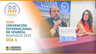 Mining News La Cobertura más completa de la XXXV Convención Internacional de Minería Acapulco 2023 [upl. by Eicats842]