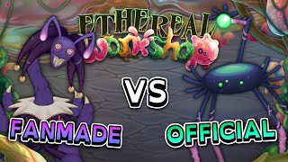 FANMADE VS OFFICIAL  Ethereal Workshop Wave 4 ANIMATED [upl. by Oinotna331]