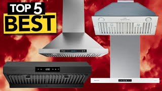 TOP 5 MOST HIGHLY RATED Range Hoods  2024 Buyers Guide [upl. by Aihsyla]