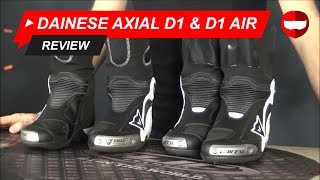 Dainese Axial D1 amp D1 Air Review amp Unboxing  ChampionHelmetscom [upl. by Kirshbaum]