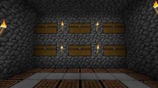 Building Chests into Walls  Minecraft Ideas [upl. by Jacobson108]