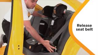 Custodian Plus II Convertible Booster Seat harnessed installation [upl. by Beaufert]