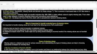 Part4 Potential harm of missing values [upl. by Anayk]