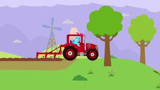 Dinosaur Frame Kids Baby Amezing Games Dinosaur 🦖🦕 Tractor Operator [upl. by Airdnas]