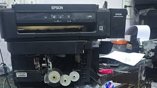 Epson L3210 printer Epson M2140 printer Brother DCP T420w Error Red Light blinking Problem Service [upl. by Laeria]