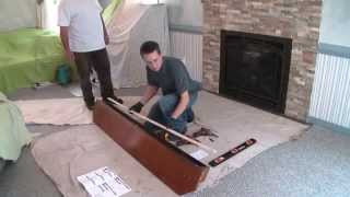 Installing a Pearl Mantels Shelf [upl. by Milford934]