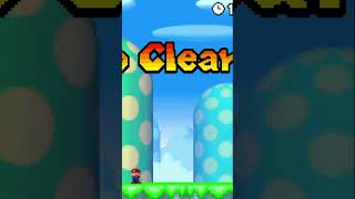 Mario  New Super Mario Bros DS  short gaming [upl. by Binny]