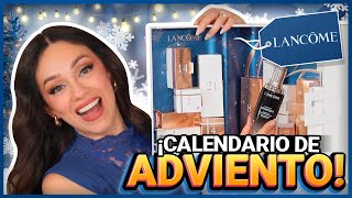 LANCÔME CALENDARIO DE ADVIENTO CON TODOS MIS FAVORITOS [upl. by Eelrahc200]