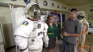 ISS Update The Difference Between Russian and American Spacesuits [upl. by Acirretal641]