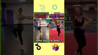 Charli Damelio VS Lexi Rivera  Do I Have Your Attention Tiktok Trend Shorts [upl. by Getter981]