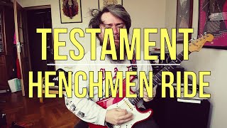 TESTAMENT  quotHenchmen Ridequot guitar solo [upl. by Eiddam338]