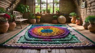 Crochet Carpet Models  Share Ideas crochet carpet [upl. by Ylra]