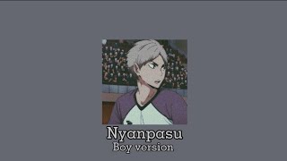 Nyanpasu  Yabure kabure  Lyrics  Boy Version [upl. by Amlus365]