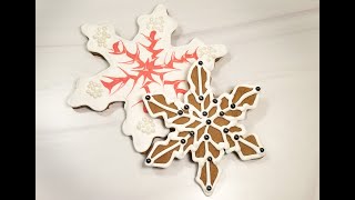 Decorating Gingerbread Cookies With Royal Icing [upl. by Prent]