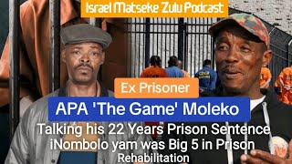 Ex Prisoner  Apa Abel Moleko  I was a Big 5 in Prison Explain iNombolo in Prison 22 Years Senten [upl. by Berliner]