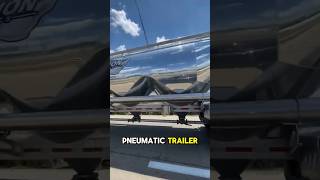 what is a pneumatic trailer transportation pneumatic tanker trucker aigeneratedmusic [upl. by Wappes]