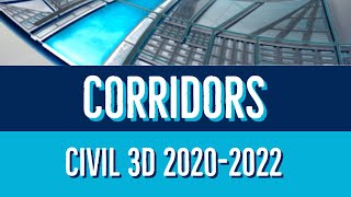 10 Working with Corridors in Civil 3D 2020 to 2022 for Beginners [upl. by Ayar]