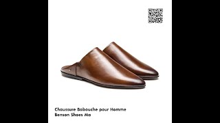 Chaussure Babouche pour Homme  Casablanca Ma [upl. by Hersh208]