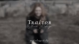 Traitor edit audio  Olivia Rodrigo [upl. by Ymor]