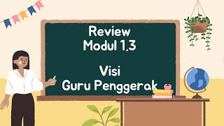 Review Modul 13 Visi Guru Penggerak [upl. by Adlee]