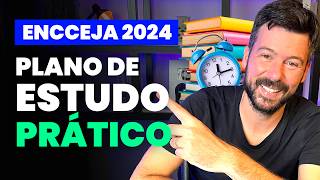 ENCCEJA 2024  PLANO DE ESTUDO PRÁTICO [upl. by Yreffoeg]