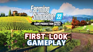 WELCOME TO MY NEW FARM  The XXL FARM  Timelapse 1  Farming Simulator 22 [upl. by Anerol]