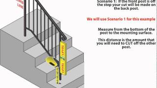 How To Install a DIY Handrail  Do It Yourself Handrail [upl. by Hutchins]