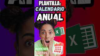 🗓️💰 Plantilla de calendario anual para gastos e ingresos en Excel 📊✨ ExcelTips Budgeting [upl. by Dominick293]