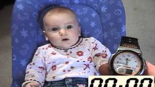 Infant Looking Time Habituation Activity 2 from quotWhat Babies Can Doquot DVD [upl. by Intyre]