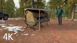 Oztent RS1 Swag  RS1S King Single Cot Gear Review 1 [upl. by Leuqim188]