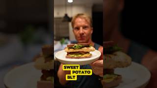 How To Make A Sweet Potato BLT Sandwich Without Bread RECIPE  LiveLeanTV [upl. by Zaccaria]