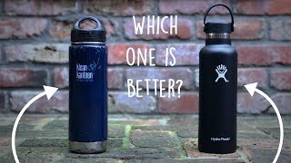 Klean Kanteen VS Hydroflask [upl. by Tterraj782]