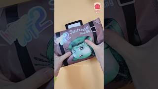 Insideout2 suitcase blind bag 인사이드아웃 여행가방 블라인드백 disgust 까칠이 insideout2 suitcase papercraft asmr [upl. by Karli]