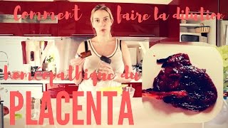 Comment Faire La Dilution Homéopathique du Placenta  Millie amp Marco [upl. by Aillimat]